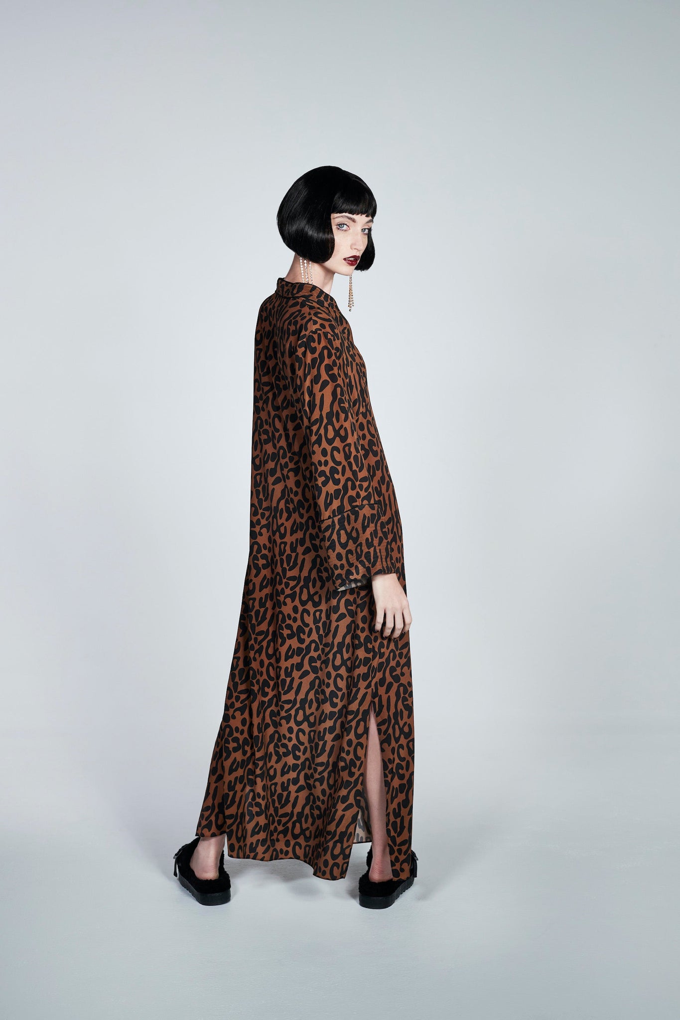 Talitha Silk Tunic Leopard