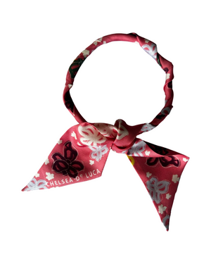 Micro Floral Twilly Scarf