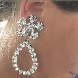 Lucia Diamante Drop Earrings